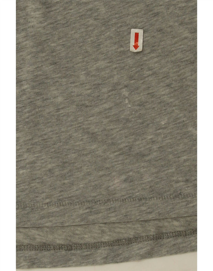T-shirt grafica oversize da donna Nike Top UK 16 grande grigio chiazzato