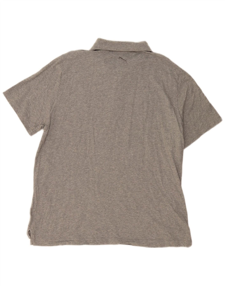 Polo PUMA da uomo XL color grigio grigio