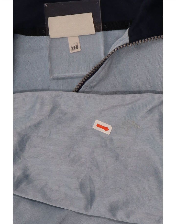 Giacca da tuta ASICS da ragazzo 5-6 anni Blu Colourblock