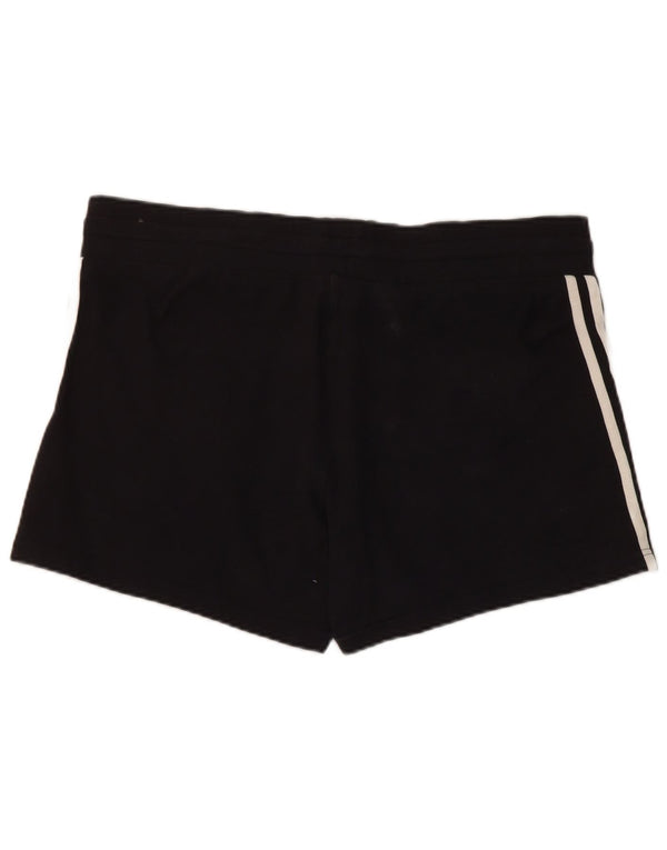 Pantaloncini sportivi da donna Adidas UK 22 XL cotone nero