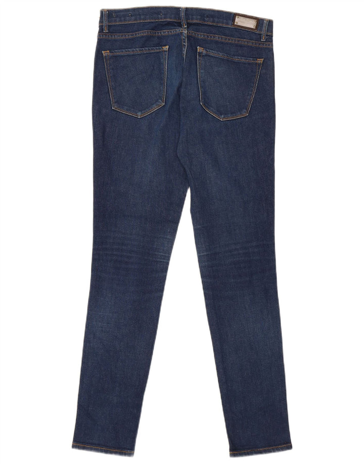 Jeans slim da donna ZARA EU 36 XS W26 L29 Blu cotone