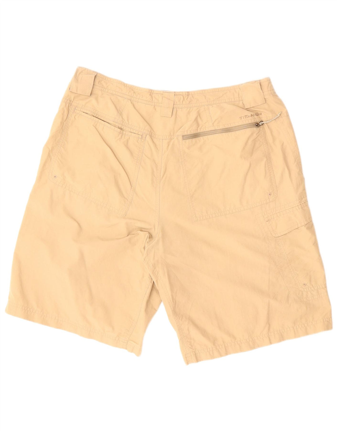 Pantaloncini cargo da uomo COLUMBIA W36 Large Beige Nylon