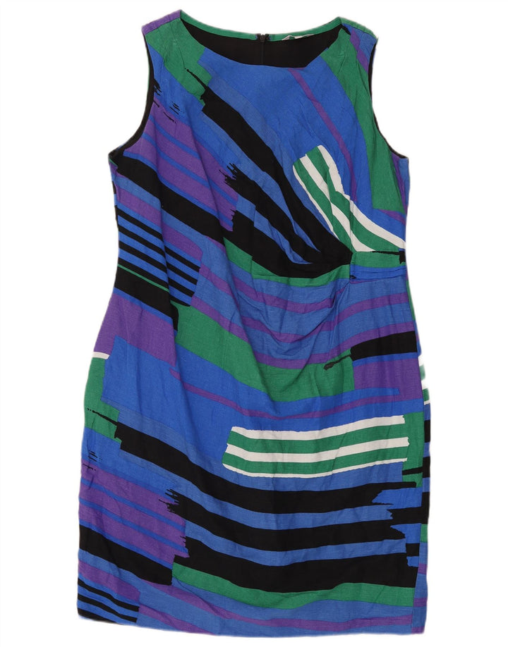 Abito tubino Marks & Spencer Per Una da donna UK 20 2XL a righe multicolore