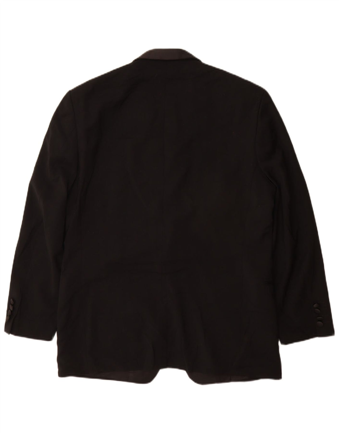 Giacca blazer da uomo a 1 bottone Pierre Cardin UK 40 grande lana nera