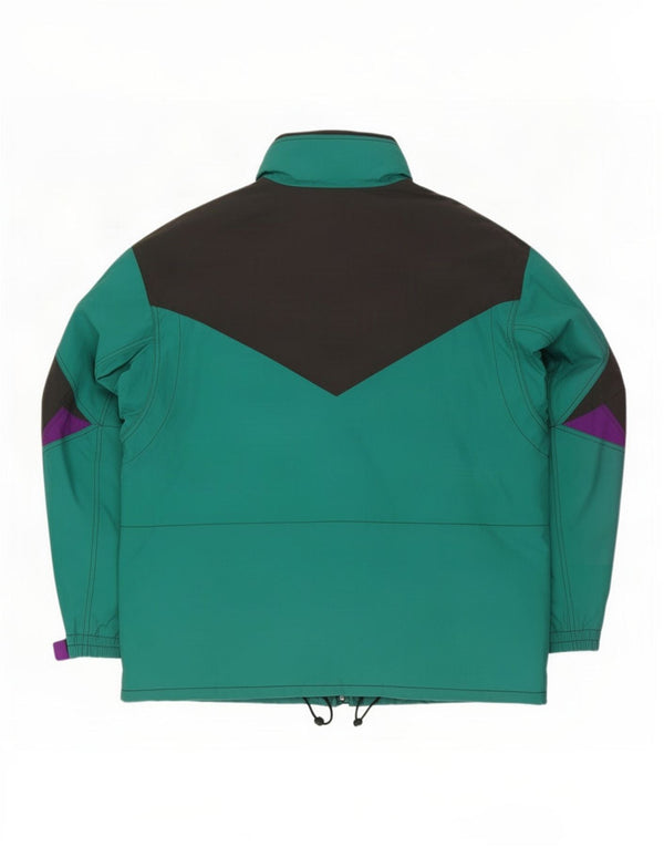 Giacca da sci da uomo Colmar con vestibilità ampia con cappuccio IT 50 Medium Turquoise Colourblock
