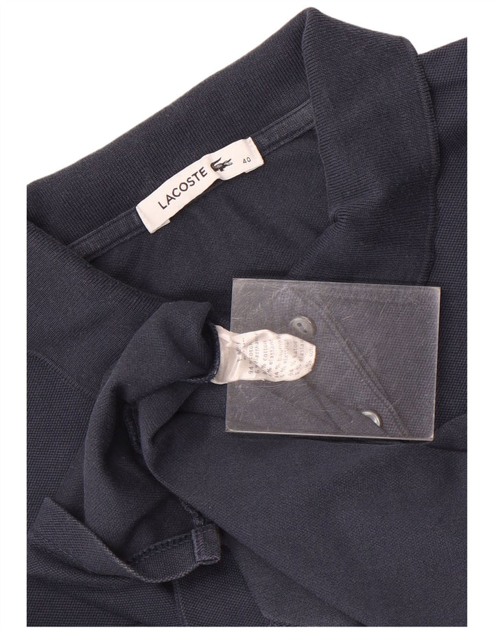 Polo da donna Lacoste taglia 40 media cotone blu navy