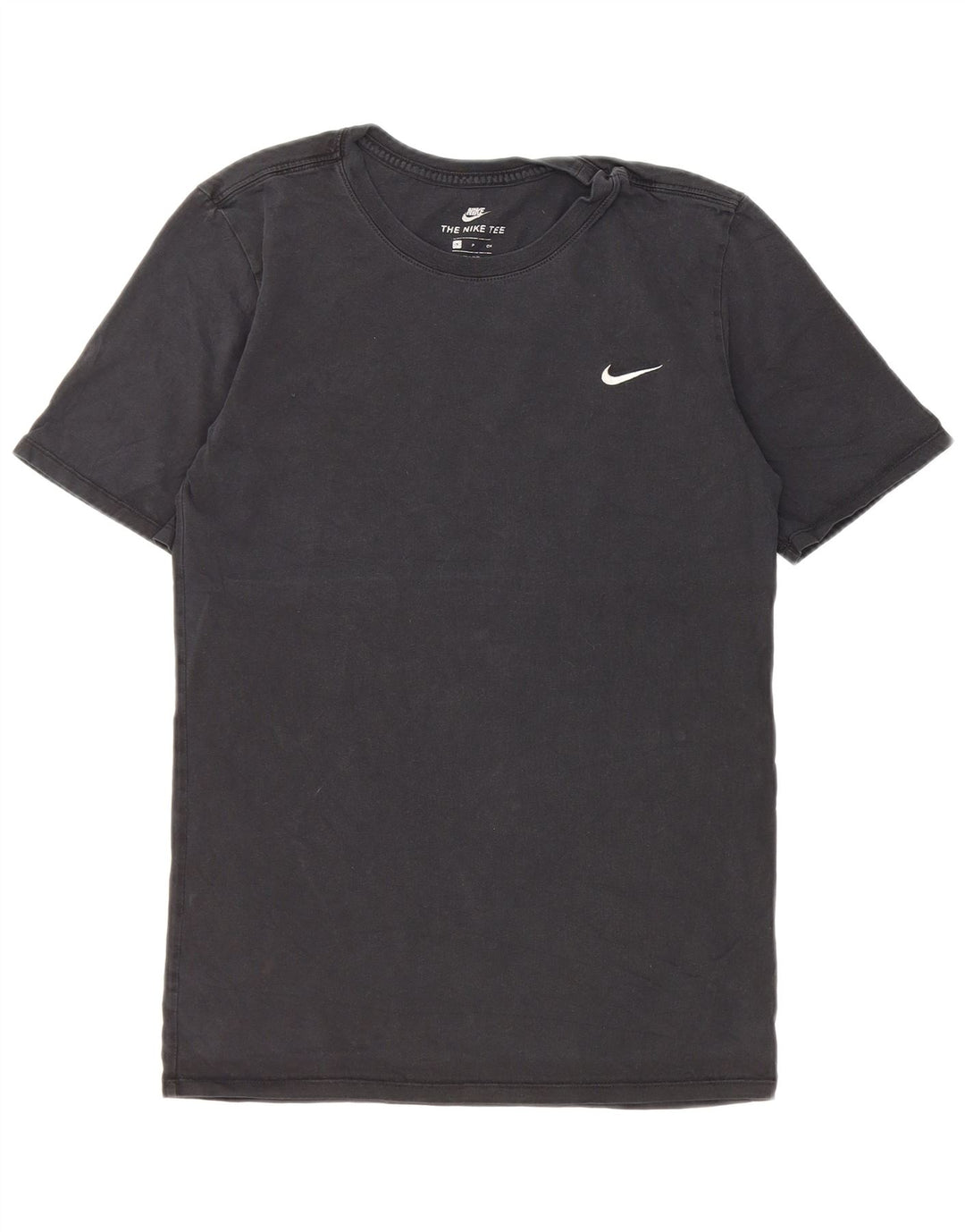 T-shirt Nike da uomo dal taglio atletico, piccola, in cotone nero