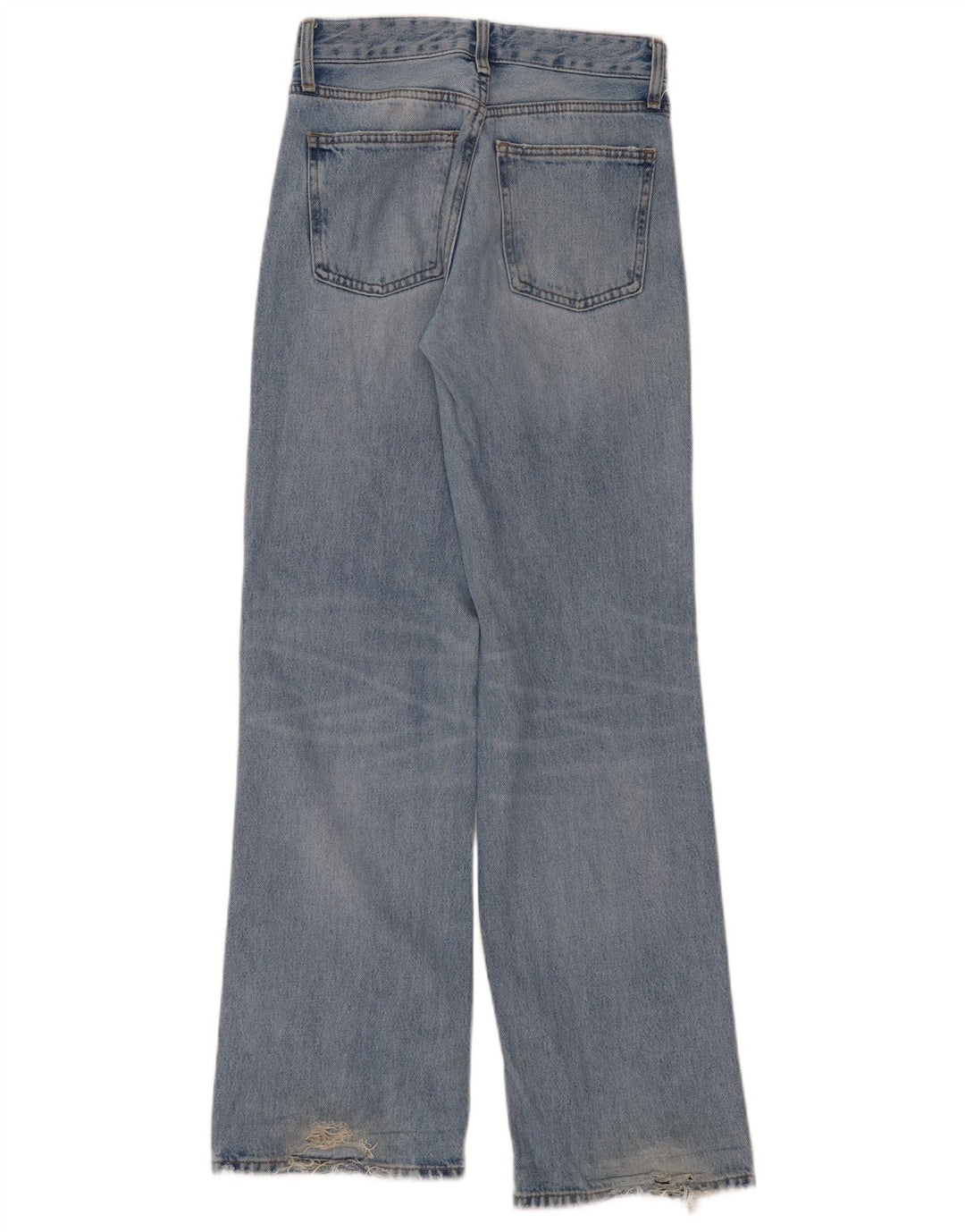 Jeans Bootcut da donna Zara EU 34 2XS W24 L33 Cotone blu