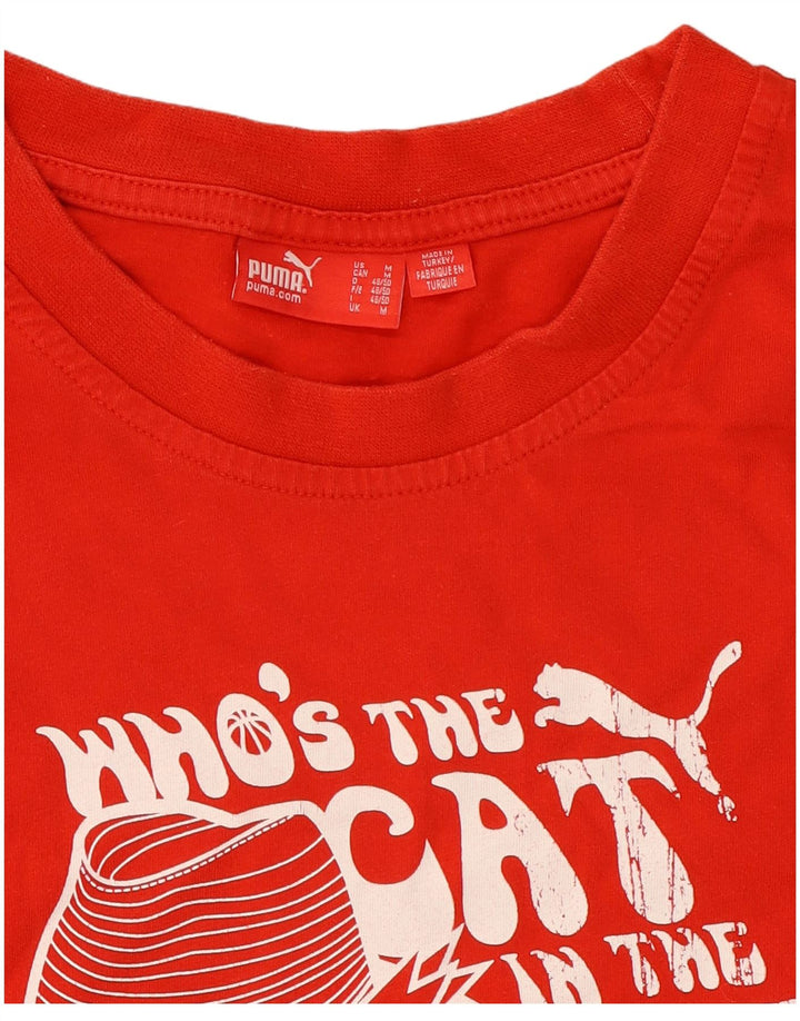 Maglietta grafica da uomo Puma Top rossa media
