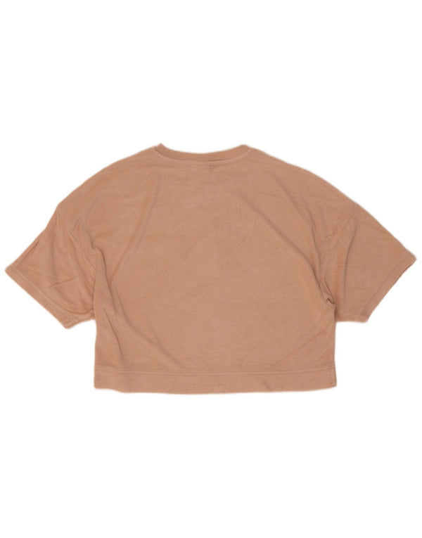 T-shirt corta da donna Puma UK 14 rosa medio