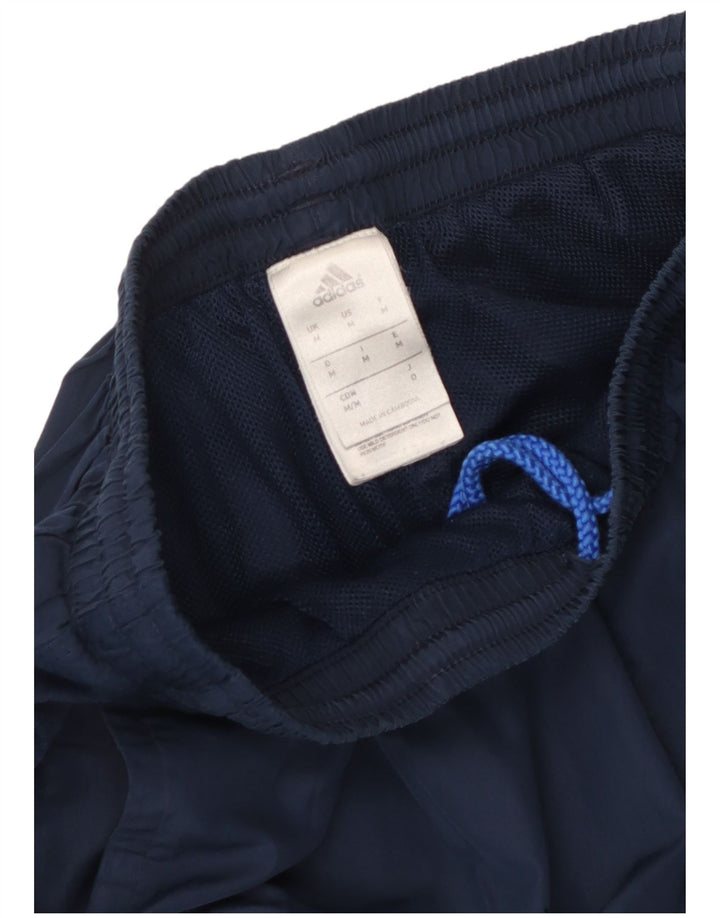 Pantaloni da tuta da uomo Adidas Joggers medi in poliestere blu navy