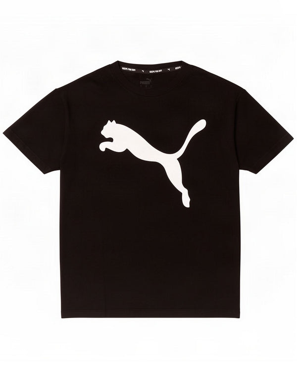 Puma T-shirt grafica da donna UK 6 XS Nero