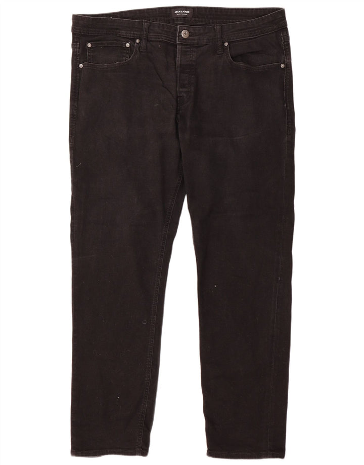 Jeans slim da uomo Jack & Jones W38 L32 cotone nero