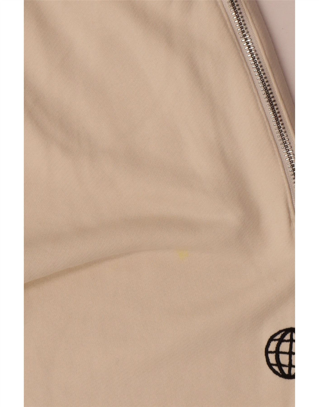 Pantaloni da tuta da uomo Zara Joggers in cotone bianco sporco medio
