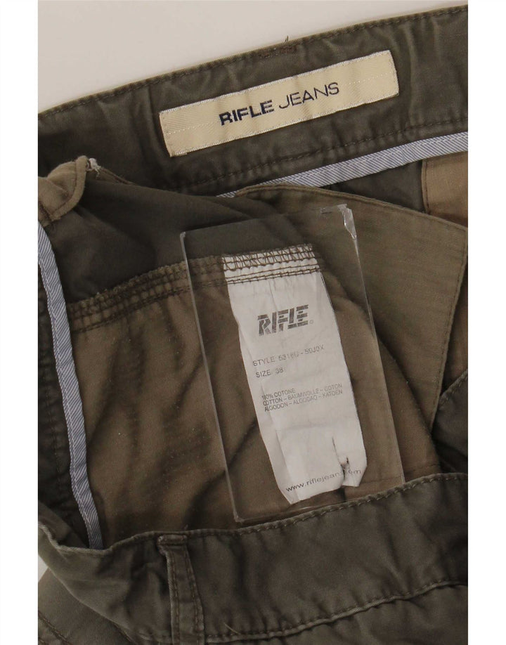 Pantaloncini cargo da uomo Rifle W38 XL in cotone grigio