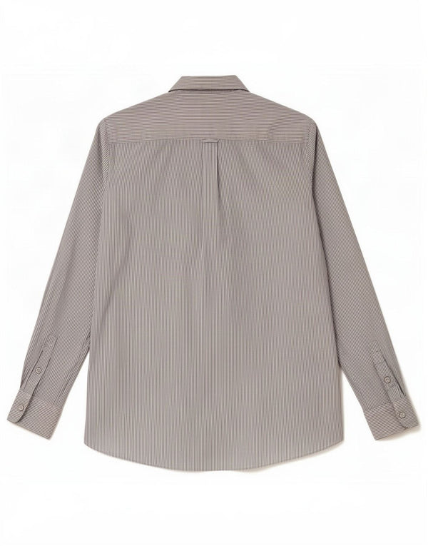 Camicia da donna Fat Face UK 14 Grande Gessato Bianco