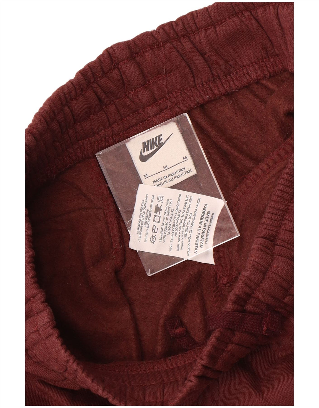 Pantaloni da tuta da donna Nike Joggers UK 14 Medium Maroon Cotton