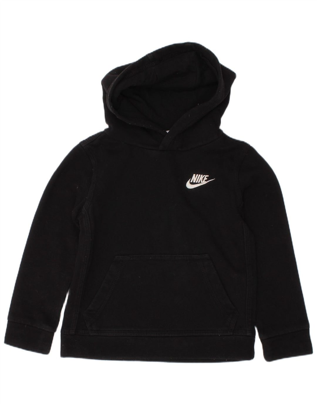 Maglione con cappuccio NIKE per ragazzi 2-3 anni in cotone nero