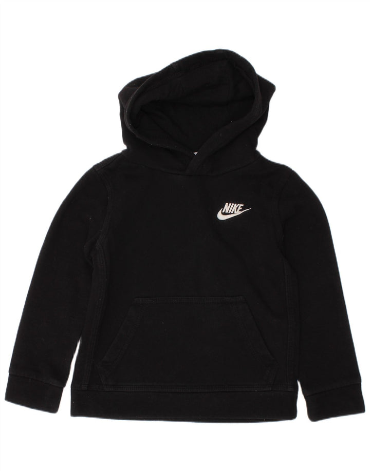 Maglione con cappuccio NIKE per ragazzi 2-3 anni in cotone nero