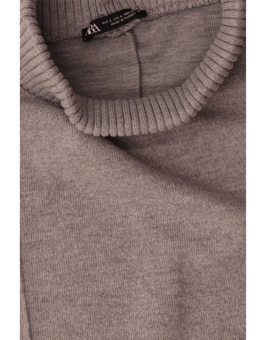 Canotta canotta da donna Zara UK 16 grande in cotone grigio