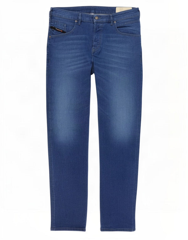 Jeans da uomo Diesel D-Bazer slim fit affusolati W34 L34 cotone blu