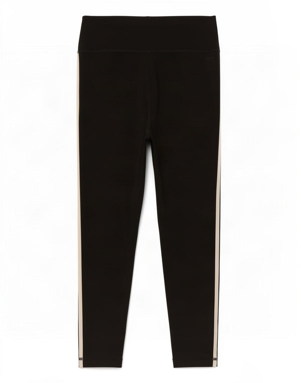 Leggings aderenti Adidas da donna, vestibilità attillata, UK 16/18, grande, poliestere nero
