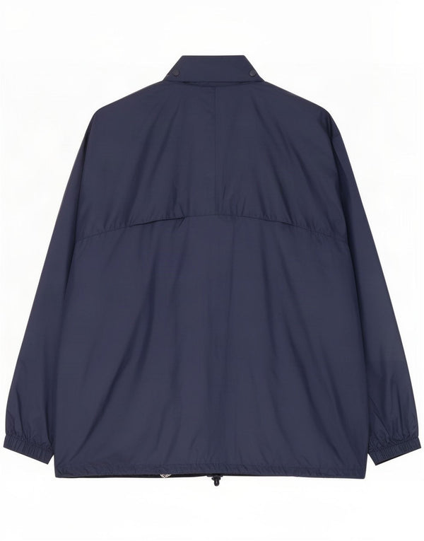Giacca antipioggia da uomo con cappuccio Kappa UK 42 XL Blu Navy Nylon