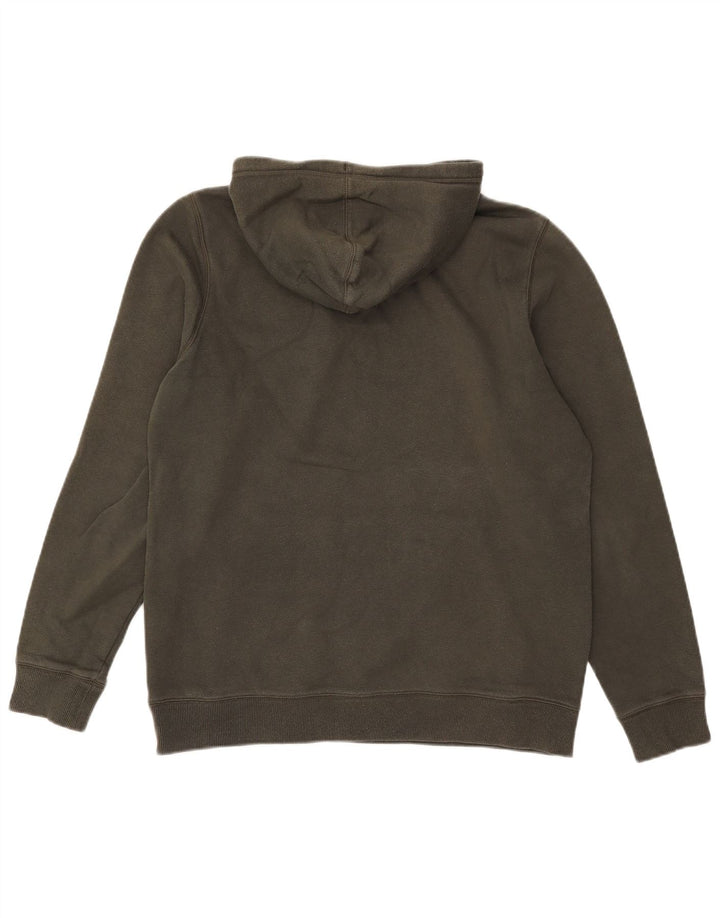 Felpa con cappuccio da uomo Under Armour Cold Gear, cotone medio kaki