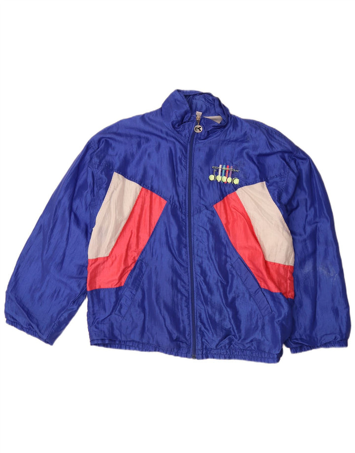 Giacca da tuta da uomo Diadora Large Blue Colourblock