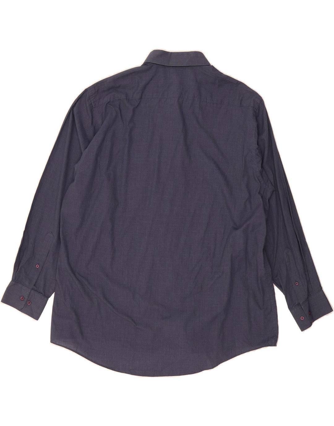 PIERRE CARDIN Mens Shirt Size 17 1/2 XL Navy Blue Polyester Vintage Pierre Cardin and Second-Hand Pierre Cardin from Messina Hembry 