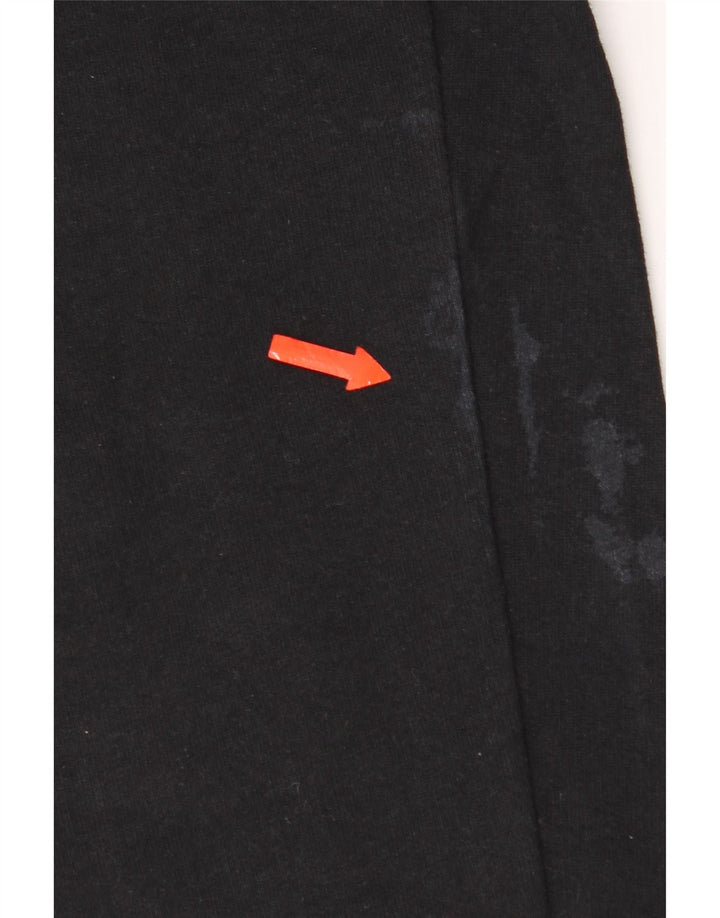 Pantaloni Tuta Uomo Kappa Medio Nero Cotone