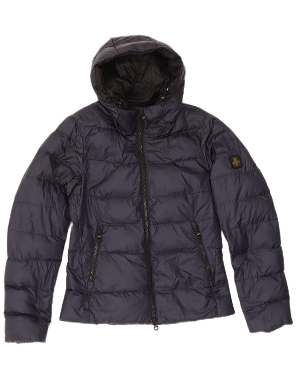 Giacca imbottita con cappuccio da donna Refrigiwear IT 40 Small Blu Navy