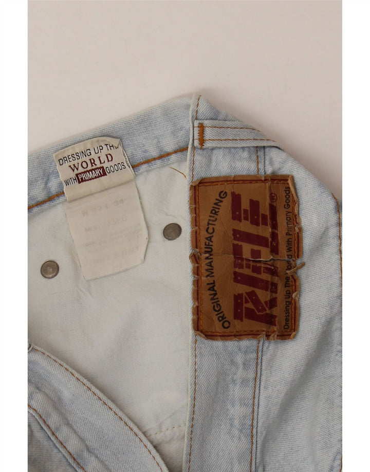 Jeans dritti da donna RIFLE W32 L27 cotone blu
