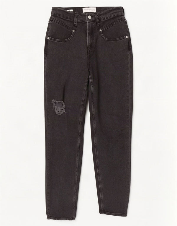 Jeans affusolati a vita alta da donna Calvin Klein Mom Jean W26 L28 neri