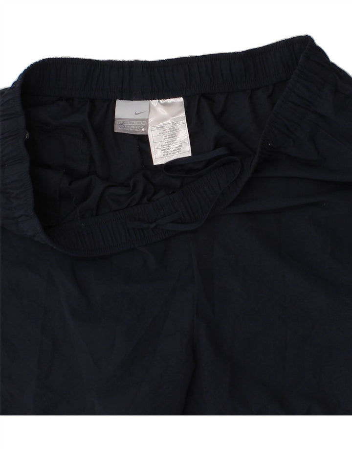 NIKE Womens Sport Shorts US 16/18 XL  Navy Blue Polyester Vintage Nike and Second-Hand Nike from Messina Hembry 