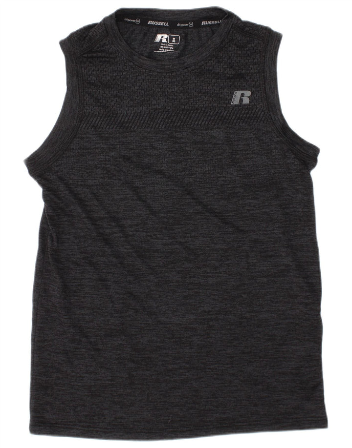 Canottiera Dri-Power da bambino RUSSELL ATHLETIC 7-8 anni grigio medio chiazzato