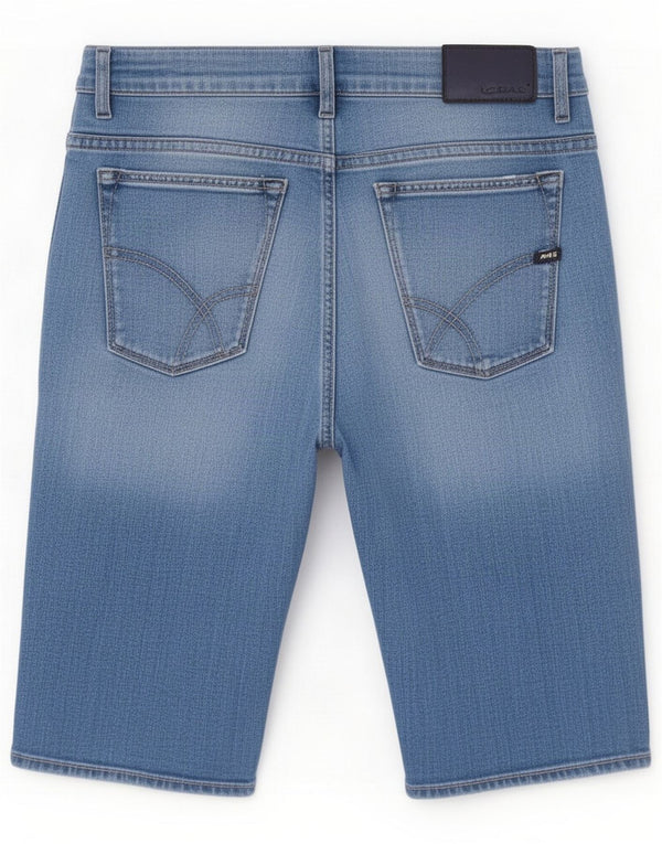 Gas Pantaloncini di jeans da uomo medi W32 Blu Cotone