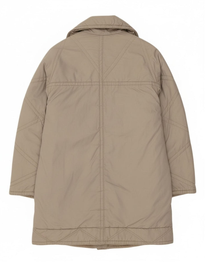 Soprabito oversize da donna vintage EU 40 Poliestere beige medio