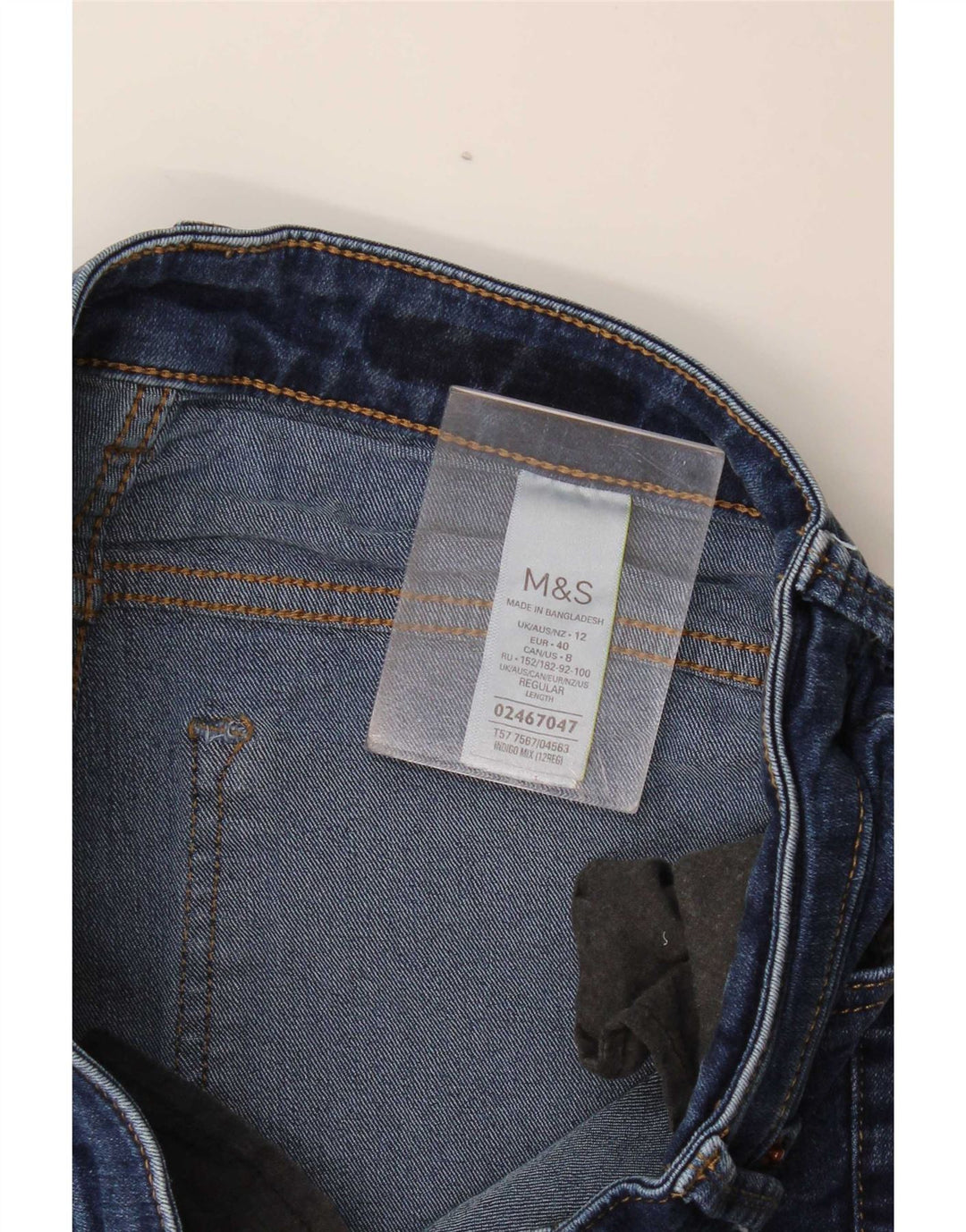Jeans Bootcut Rose Marks & Spencer da donna UK 12 Medio W32 L29 Cotone blu