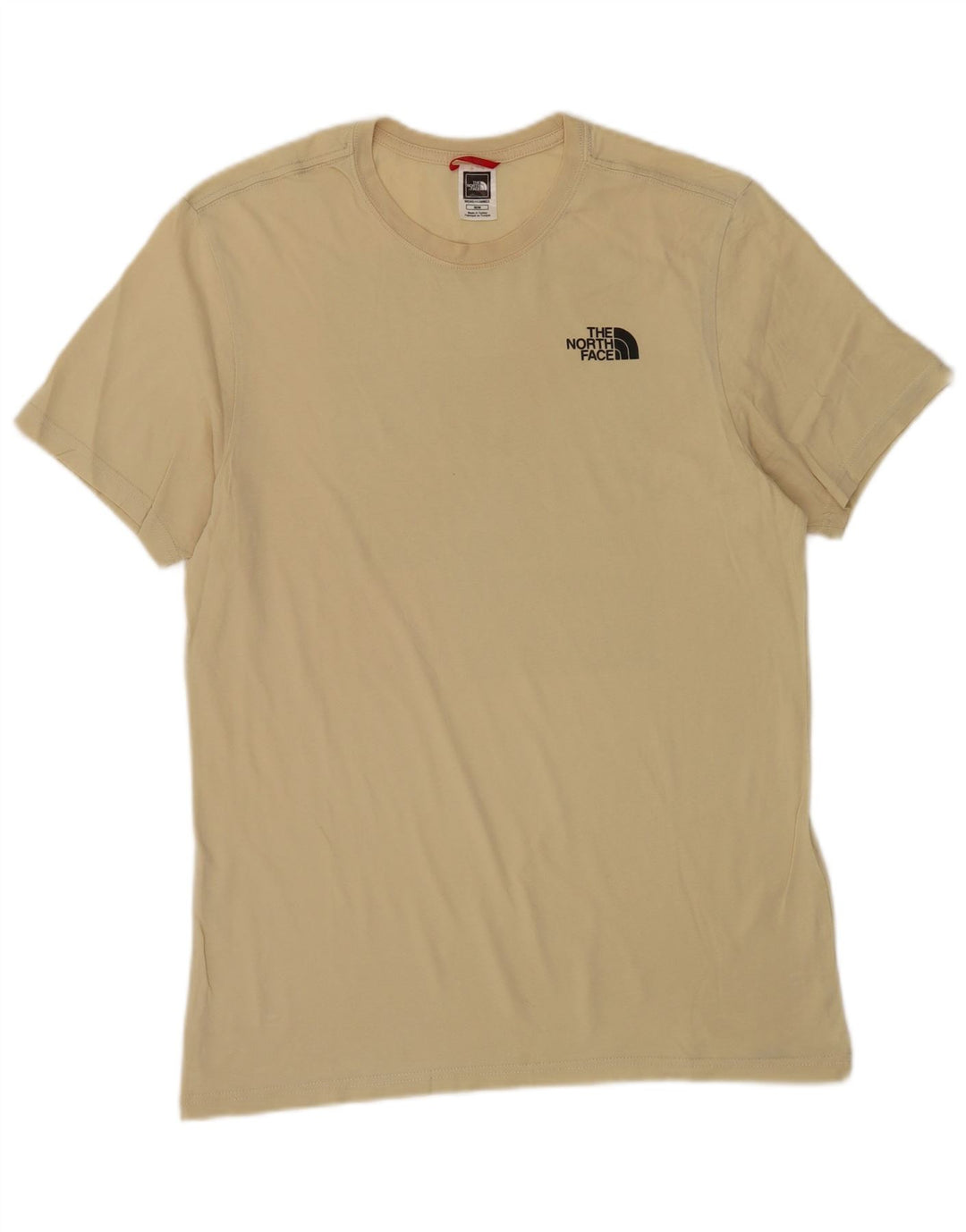 T-shirt grafica da uomo The North Face Top in cotone beige medio