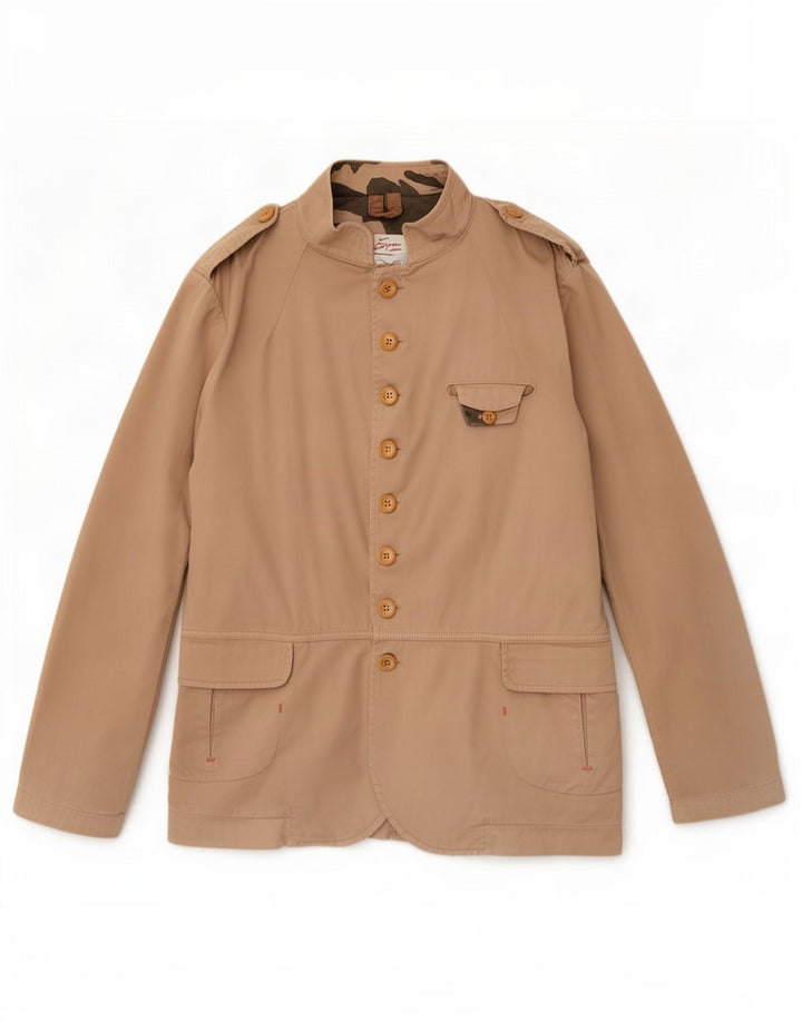 Giacca Blazer Militare Uomo Primo Emporio IT 48 Cotone Beige Medio
