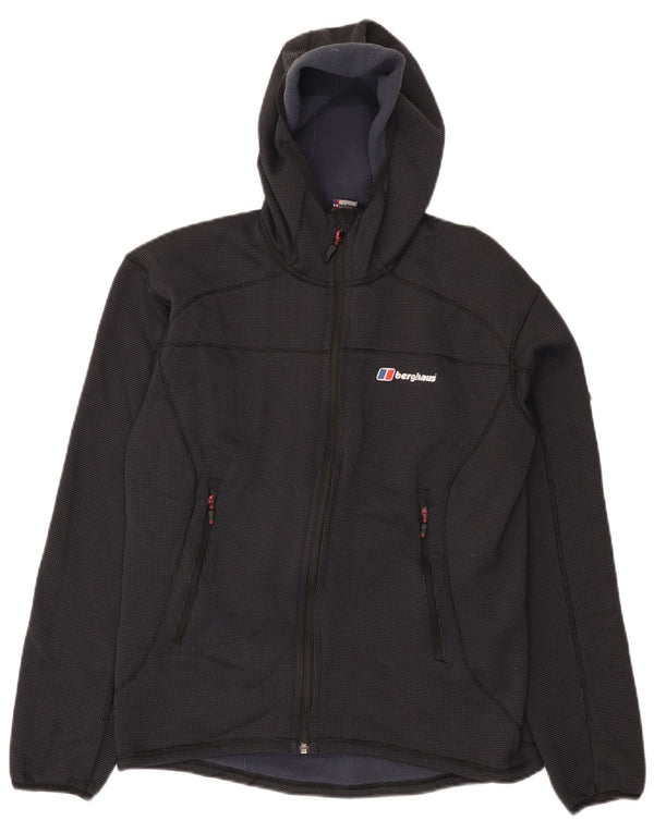 Giacca a vento con cappuccio da uomo Berghaus UK 38 poliestere medio blu navy