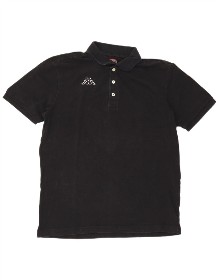 Polo Kappa Uomo XL Cotone Nera