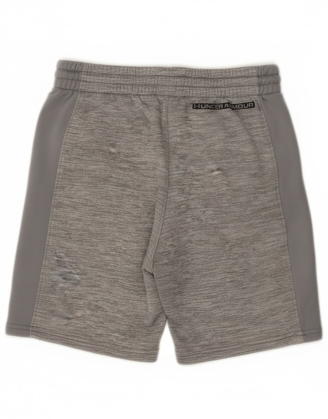 Pantaloncini sportivi con grafica da ragazzo Under Armour 9-10 anni grigio medio chiazzato