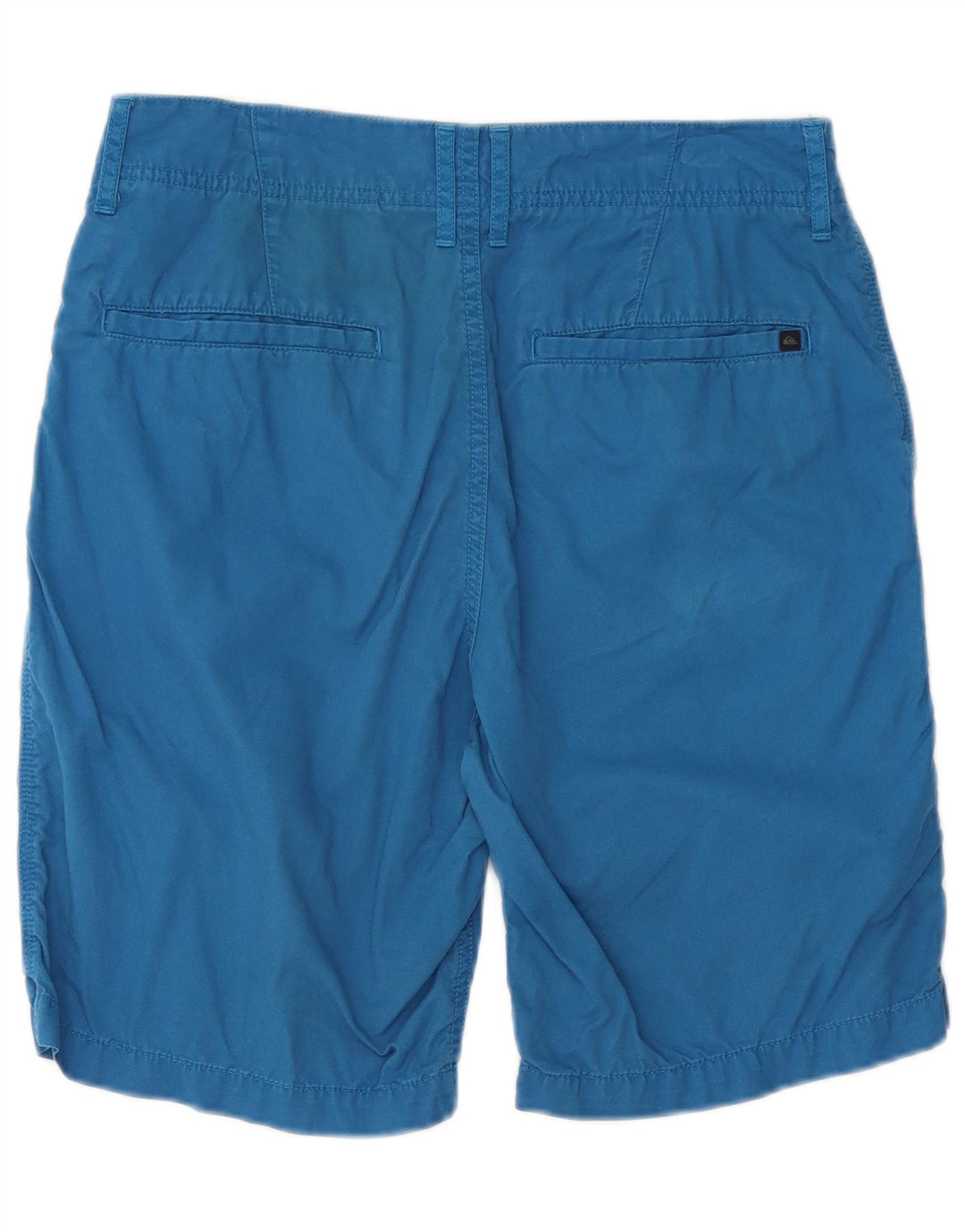 Pantaloncini chino da uomo QUIKSILVER W30 cotone blu medio