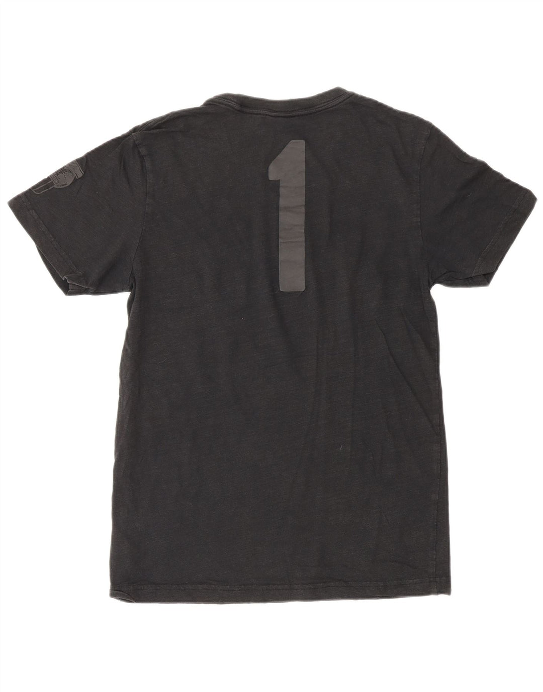 T-shirt grafica da uomo Nike Top in cotone nero medio