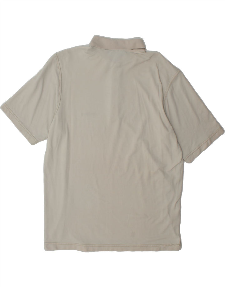 CHERVO Mens Matic Polo Shirt IT 52 Large Beige Vintage Chervo and Second-Hand Chervo from Messina Hembry 