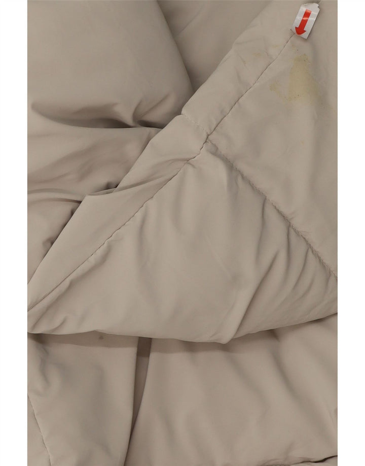 Giacca imbottita da uomo ZARA UK 36 Small Beige Poliestere