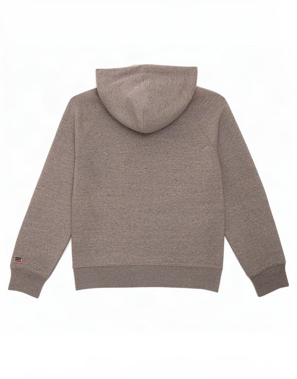 Maglione con cappuccio grafico da donna Levi's UK 14 Grigio medio chiazzato