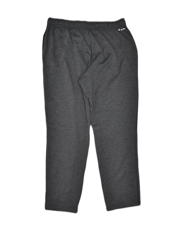 Pantaloni da tuta da uomo ADIDAS grandi in poliestere grigio